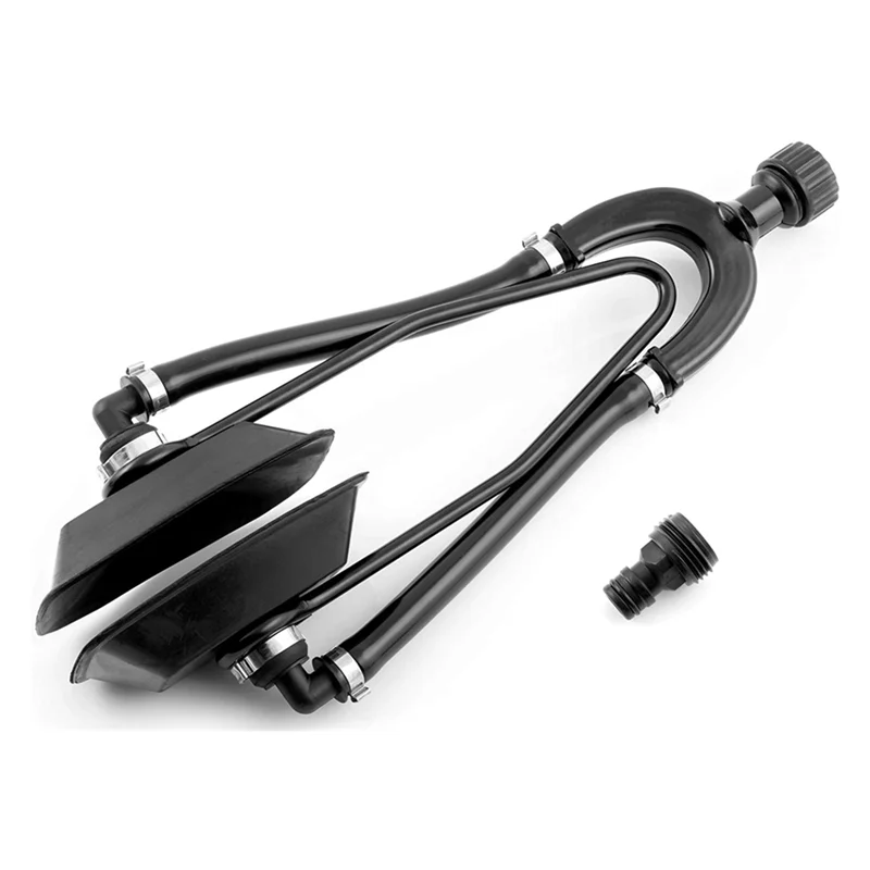 Outboard Muff Motor Flusher Boat Cleaning Engine Marine Tool Water Kit Ears Flow Bootsmotor Dual Ohren Flushing