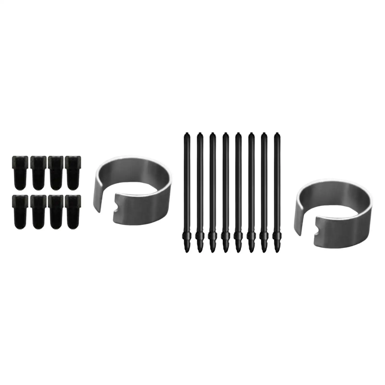 

8 Pieces Replacement Pen Nibs Kit Pen Refill Wear Resistant Pen Tips for 10Moons T503 G10 G20 G30 G50 Digital Graphics Tablet