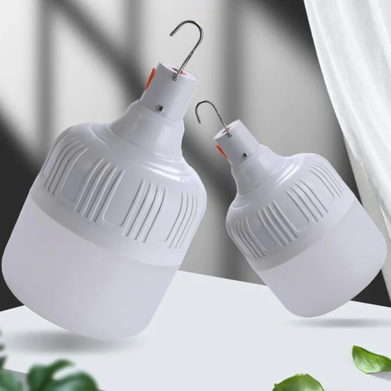 

Светодиодный светильник для кемпинга, 60 Вт, 100 Вт, с USB-зарядкой