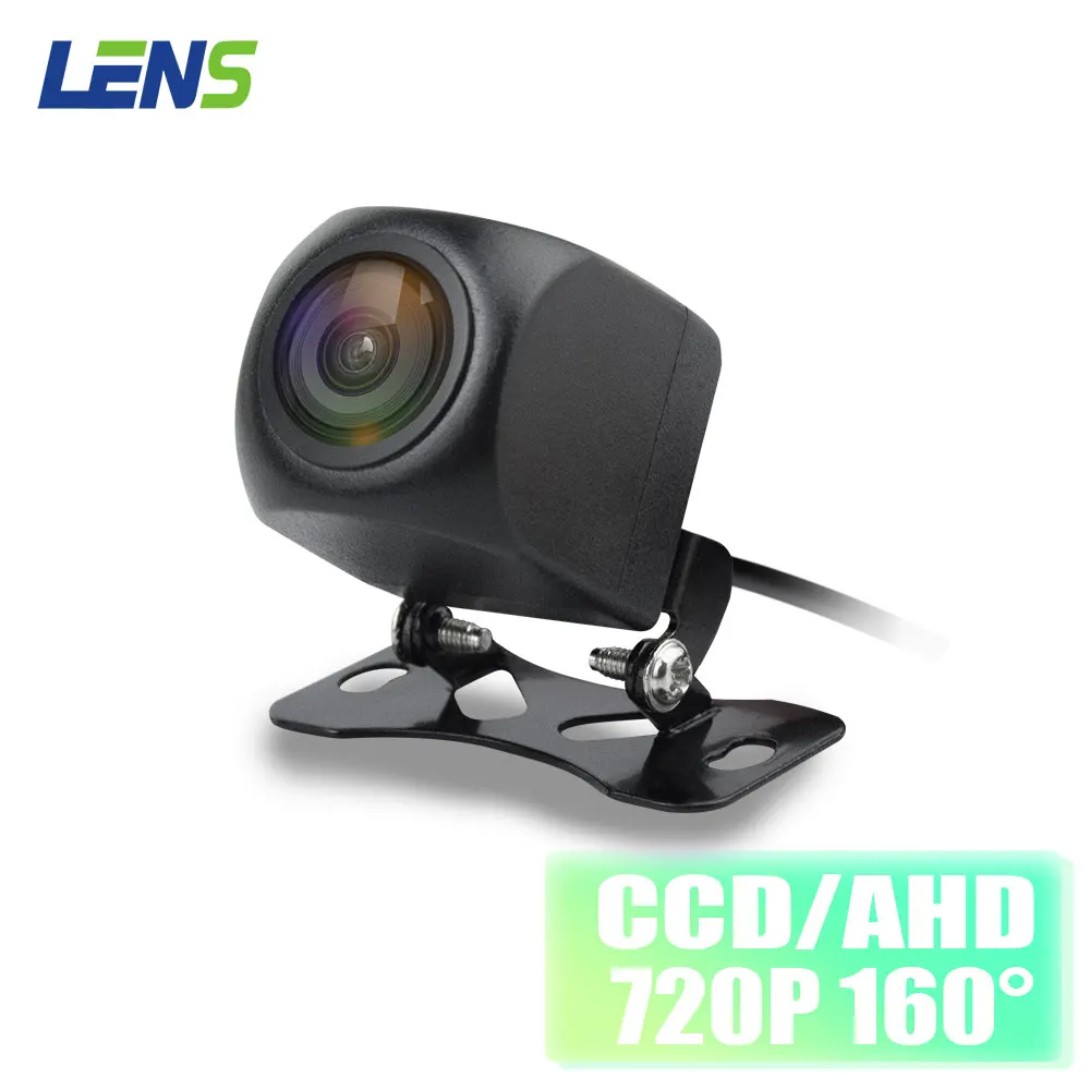 

LENS AHD CVBS CCD Fisheye Rear View Camera HD 1080P Night Vision 160 Degree IP68 Waterproof Backup Parking For Reversing Monitor