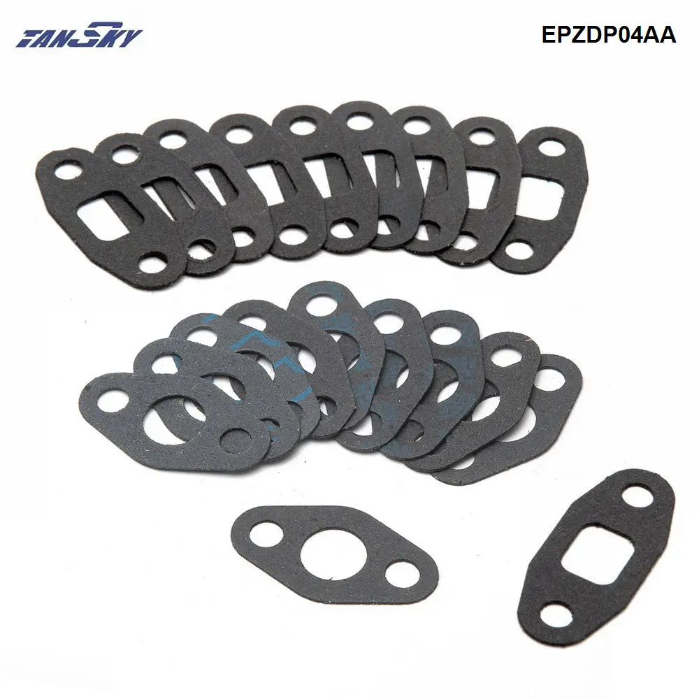 

10Pair/Lot Turbo Turbine inlet Oil feed & Drain Gasket Garrett T3 EPZDP04AA