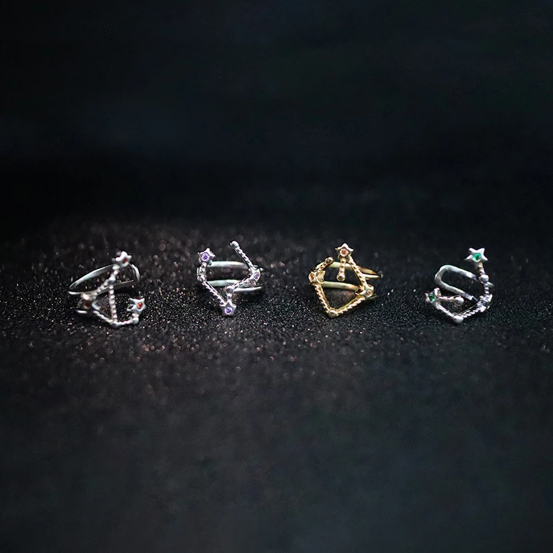 

Anime Game Cosplay Genshin Impact Earclip 1PCS 925 Sterling Silver Zhongli Xiao Tartaglia Wenti Earstud Stud Earrings Jewelry