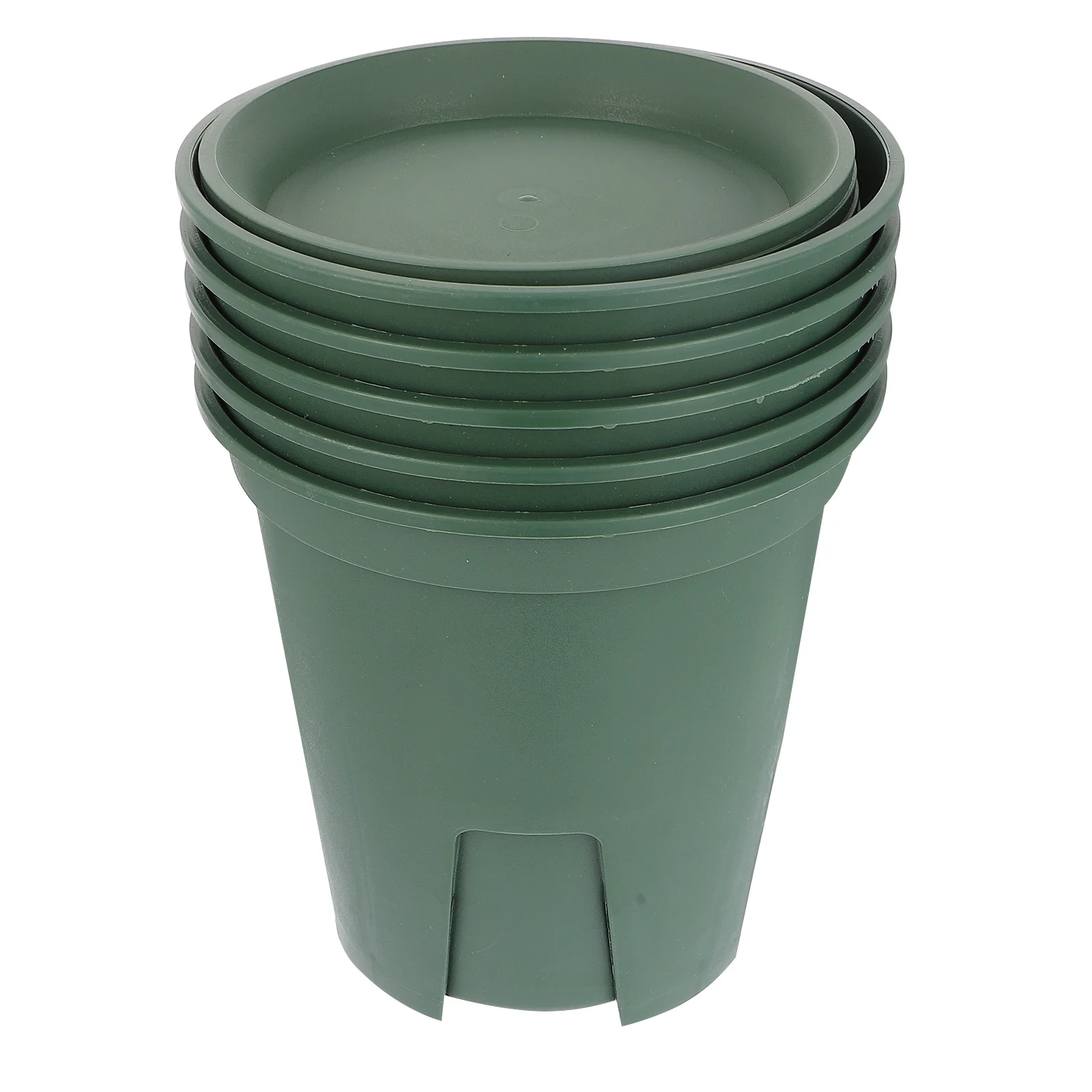 

5 шт., пластиковые горшки для цветов