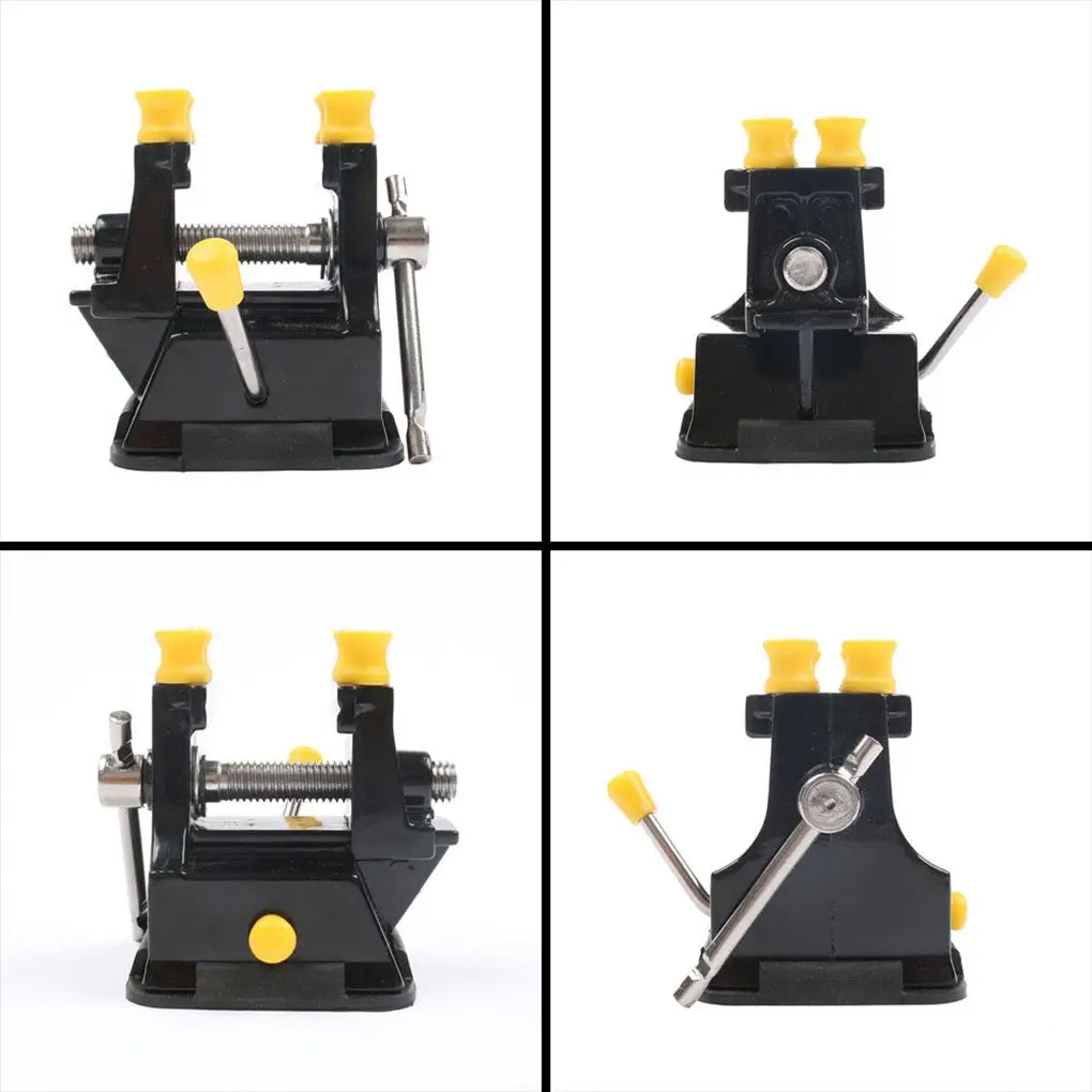 

Jaw Carving Bench Clamp Mini Vice Suction Grip Vise Vice Micro Clip Flat Vise DIY Jewelries Craft Hand Tools