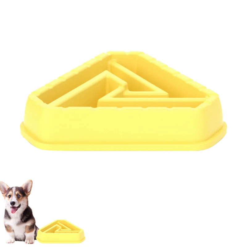 

Pet Anti Choke Feeding Food Bowls Non-slip Slow Eating Dish Bowl for Dog Puppy Cat Anti-Gulping Food Plate Feeder Pet Supplies