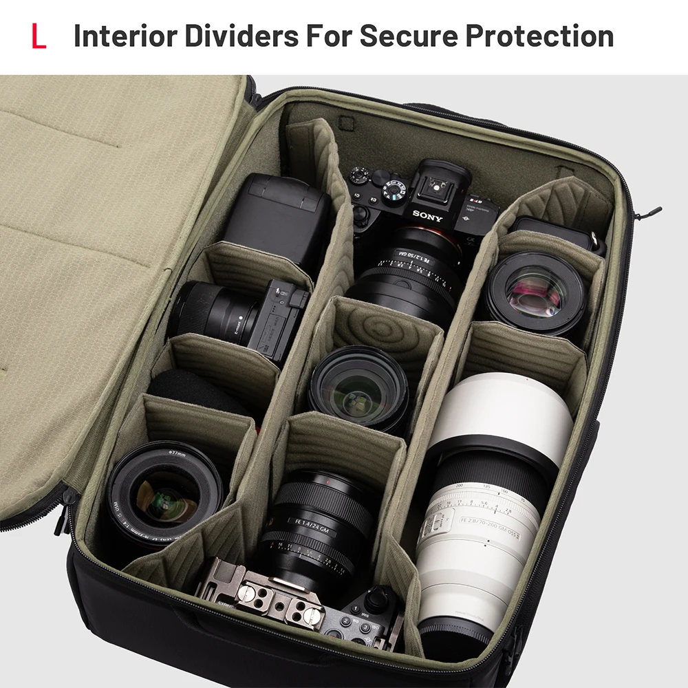 Сумка-вставка для камеры PGYTECH чехол объектива DSLR/SLR-объектива с утолщенной