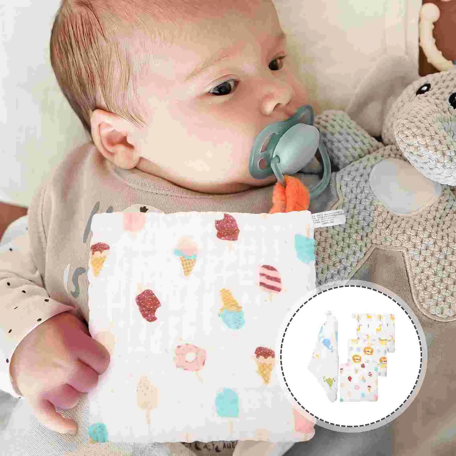 

Towel Baby Multipurpose Towels Washing Face Cleaning Children Washcloths Babies Infant Square Kids Wipe Hand Wiping Bath