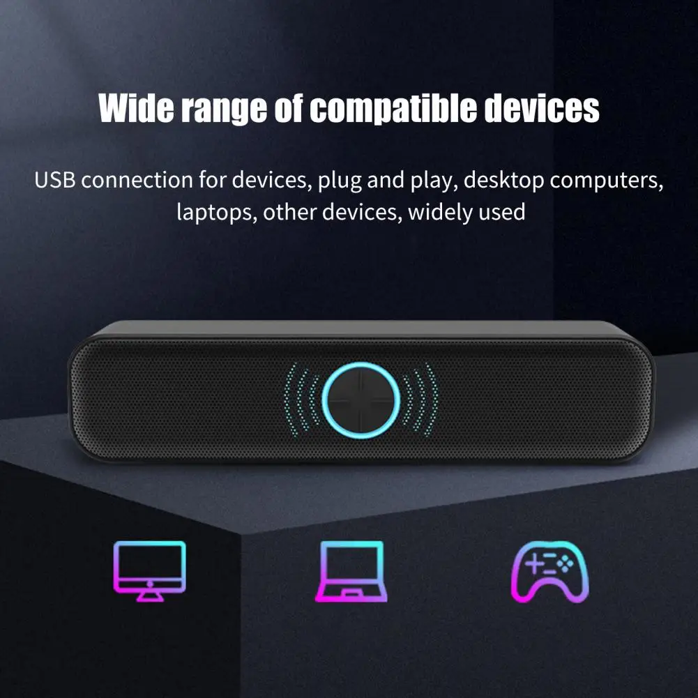 

Динамик функциональный двухъядерный клаксон перезаряжаемый домашний кинотеатр стерео сабвуфер для офиса