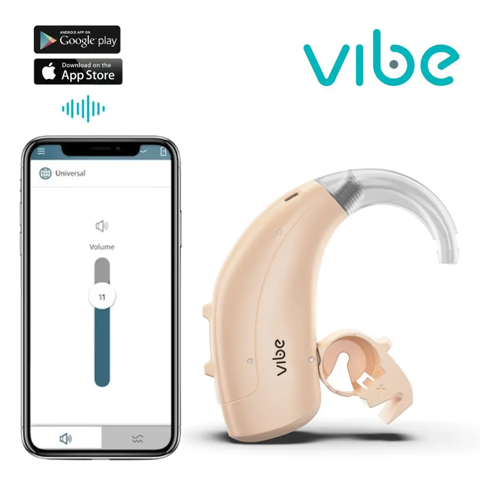 Оригинальный слуховой аппарат Siemens Vibe для больших глухих людей мощный глухого