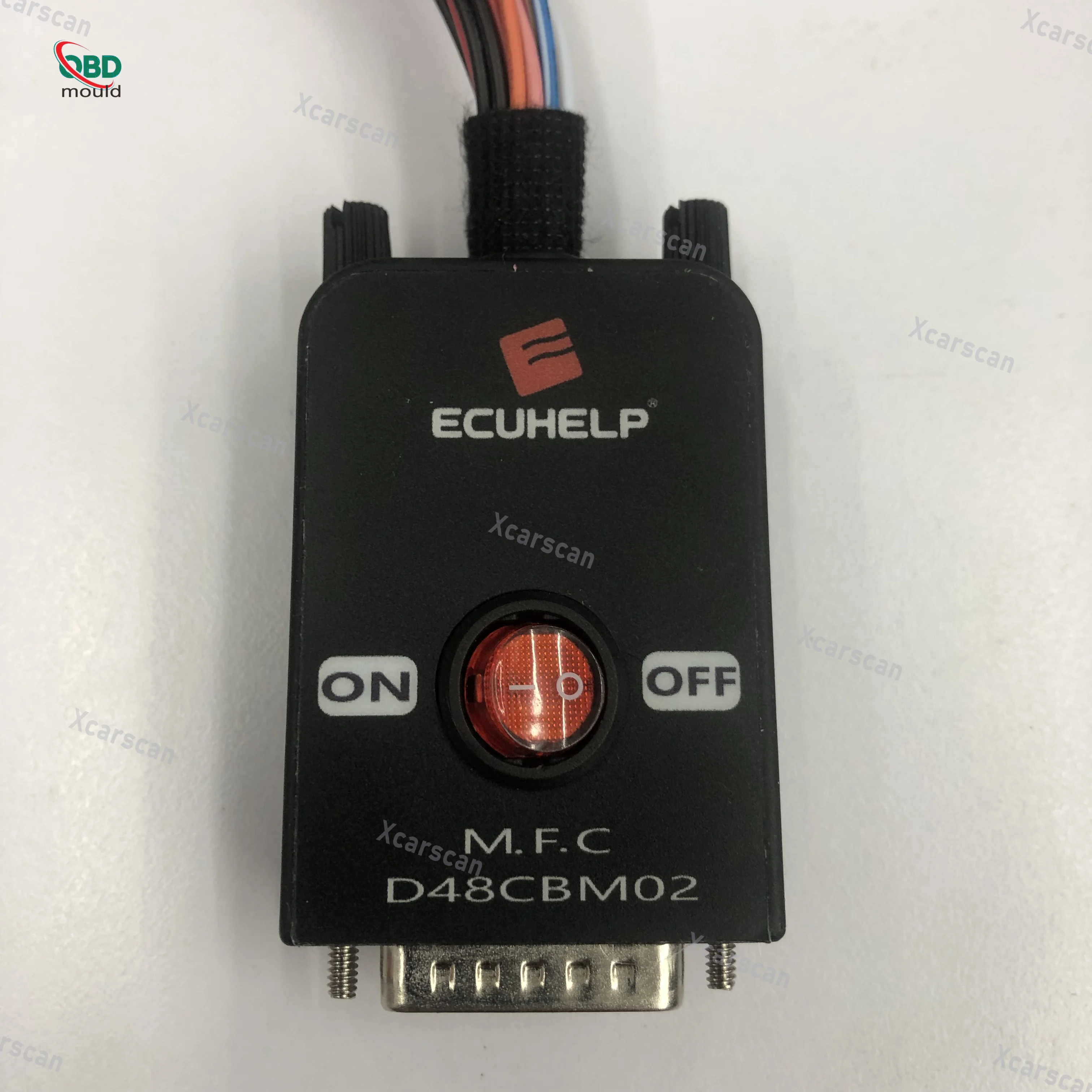 Фото Кабель-переходник ECUHELP KT200II для программатора ECUHELP KT200 KT200II OBD2 для автомобилей и грузовиков через OBD / на столе для программирования / в режиме загрузки JTAG №2