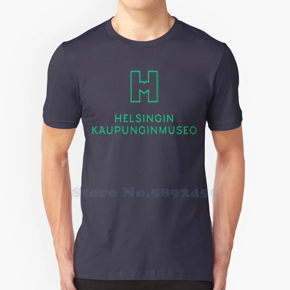 

Helsinki City Museum Brand Logo 2023 Streetwear T Shirt Top Quality Graphic Tees