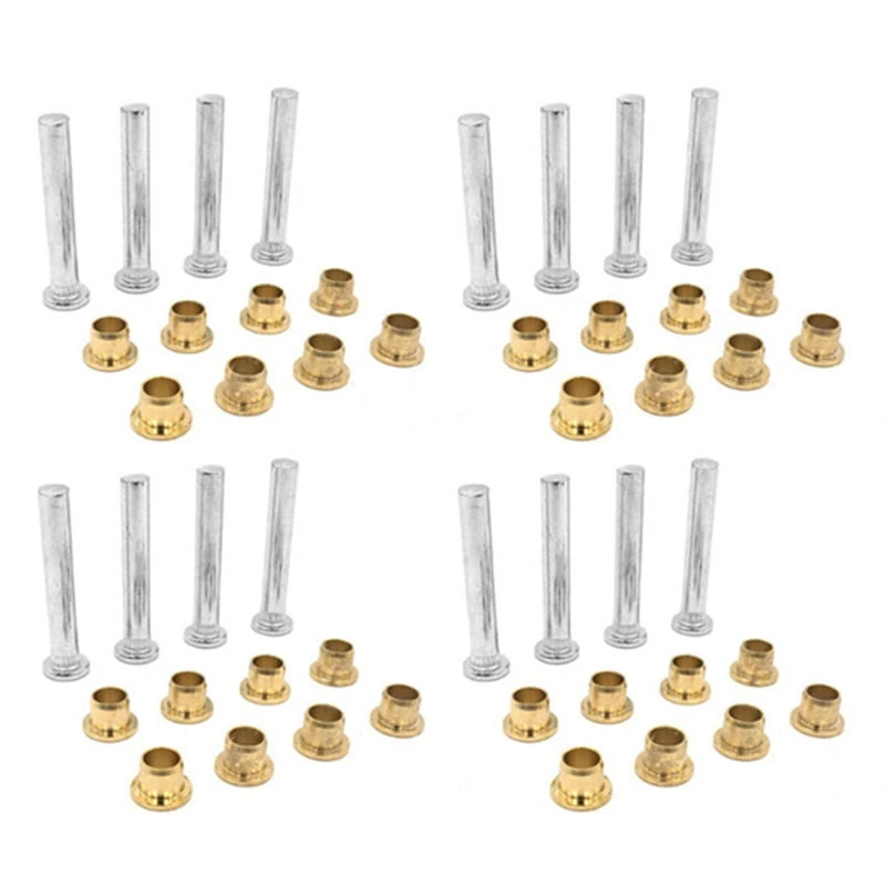 

4 Set Door Hinge Pin & Bushing Kit Front For NISSAN 1997 - 2005