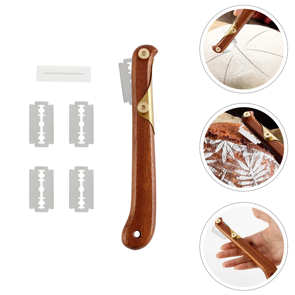 

Bread Lame Tool Dough Scoringslashingsourdough Toolsbakers Making Slasher Scorerbakingcuttingslicerwooden Supplies Pastry Pizza