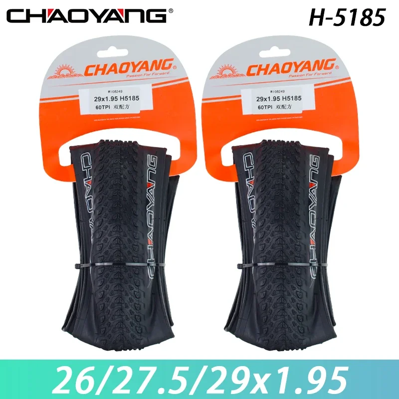 CHAOYANG H-5185 Велосипедная складная шина 26/27 5/29x1 95 SHARK SKIN Легкая MTB горная велосипедная