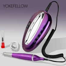 YOKEFELLOW 40000RPM NAIL DRILL MACHINE KITS 2023NEW RECHARGEABLE BRUSHLESS POWERFUL ELECTRIC NAIL FILE FOR ACRYLIC NAIL MANICURE