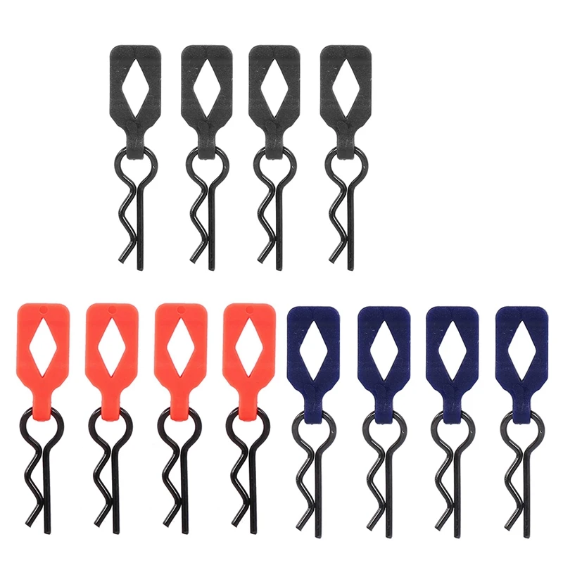 4 шт. зажимы для кузова Traxxas Hsp Redcat Rc4wd Tamiya Axial Scx10 D90 Hpi 1/10 RC Car