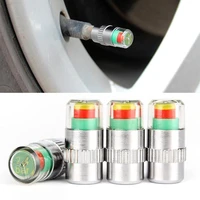 car tire pressure monitor valve stem cap 2 0 2 3bar for automobiles motorcycles bicycles