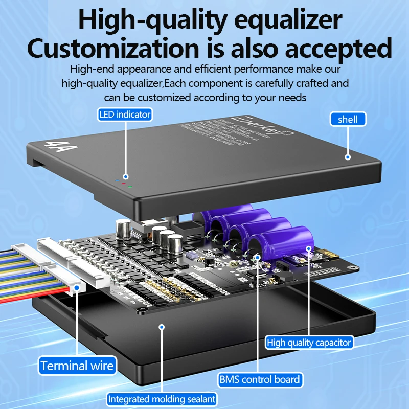 Литий-ионная батарея EnerKey 2-4A Smart Active Balancer2S~16S