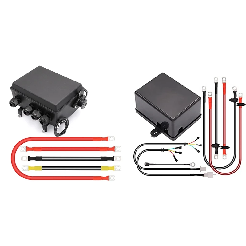 

Winch Solenoid Relay Control Contactor Box For Electric ATV UTV Winch 12V