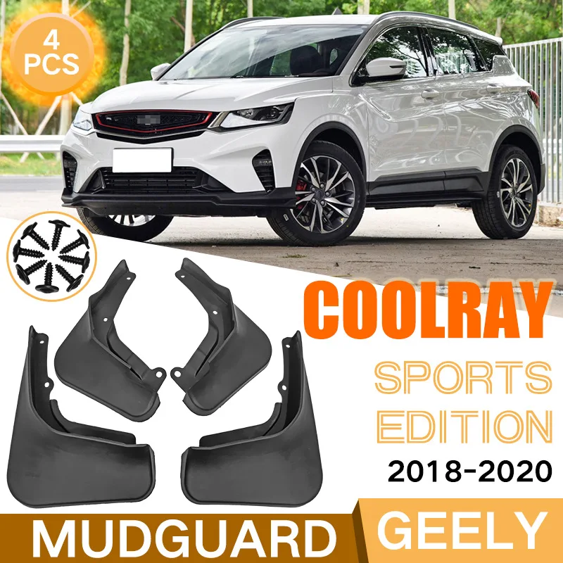 

Mud Flaps For Geely Coolray 2018-2020 MudFlaps Front Rear Fender Car Accessories