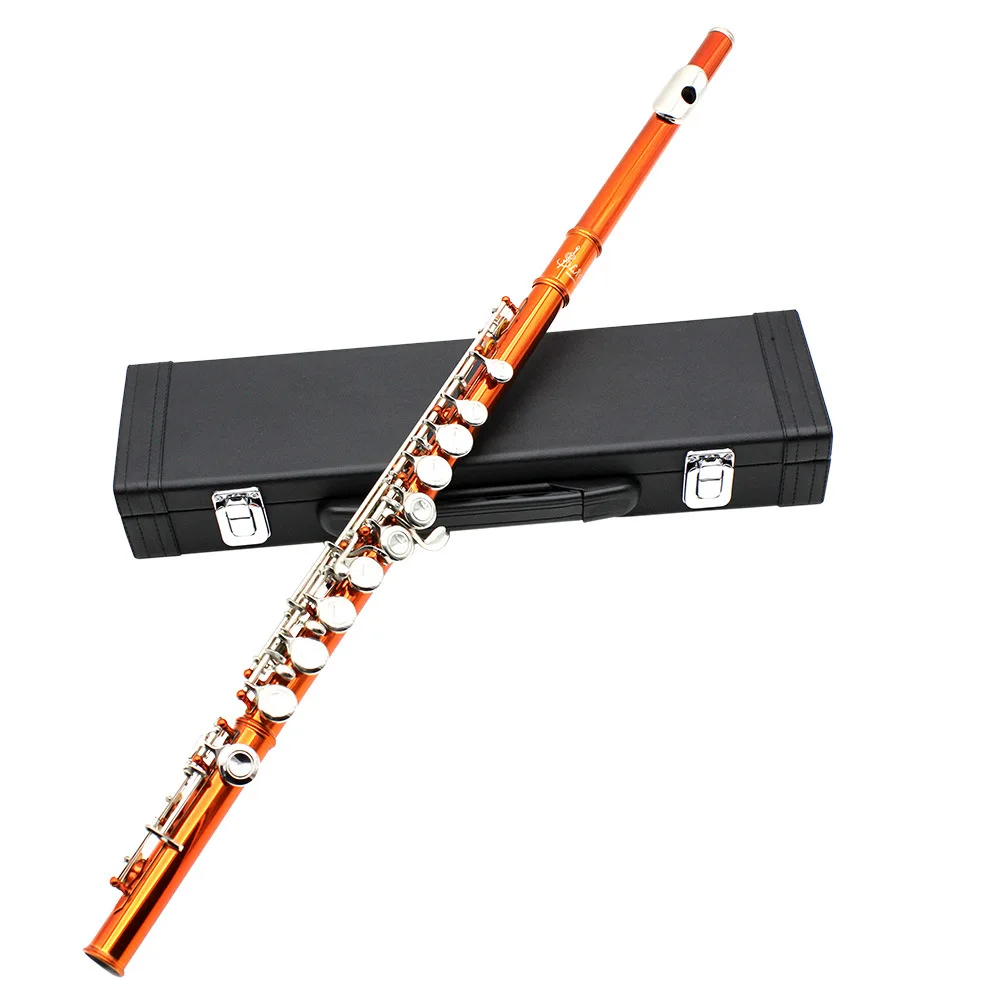 Student Flute Close 16 Hole with Offset G, Split E and B Foot enlarge