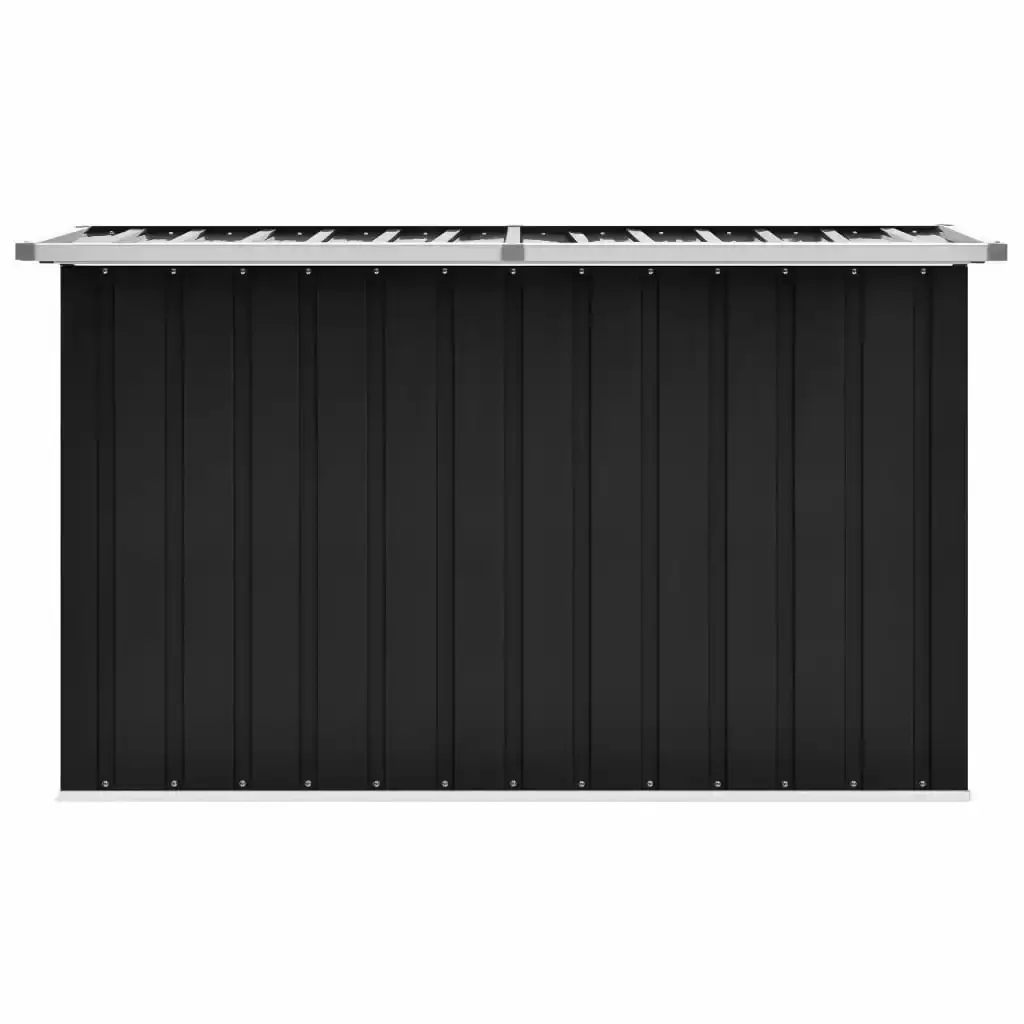 Садовый ящик для хранения Антрацит 129x67x65 см украшения вашего сада патио или