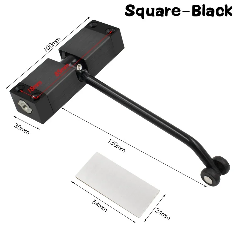 

Автоматический дверной доводчик из алюминия 30 кг