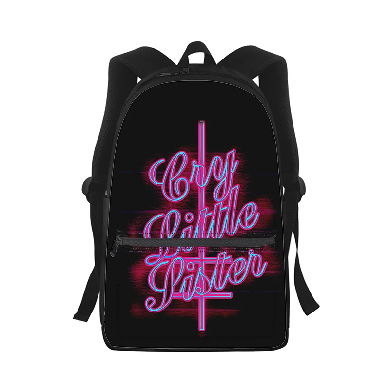 Marilyn Manson Men Women Backpack 3D Print Fashion Student School Bag Laptop Backpack Kids Travel Shoulder Bag