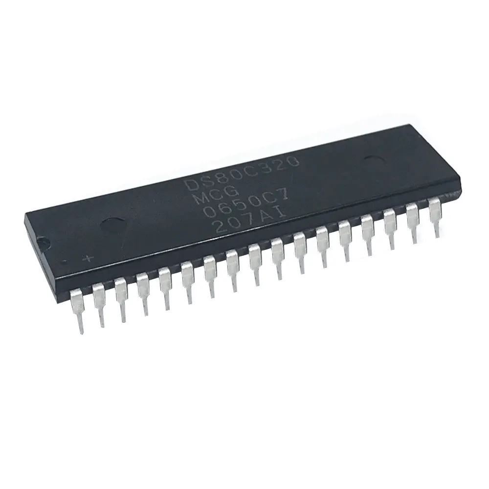 

1 шт./партия DS80C320 DS80C320MCG DIP-40 новая Оригинальная искусственная кожа