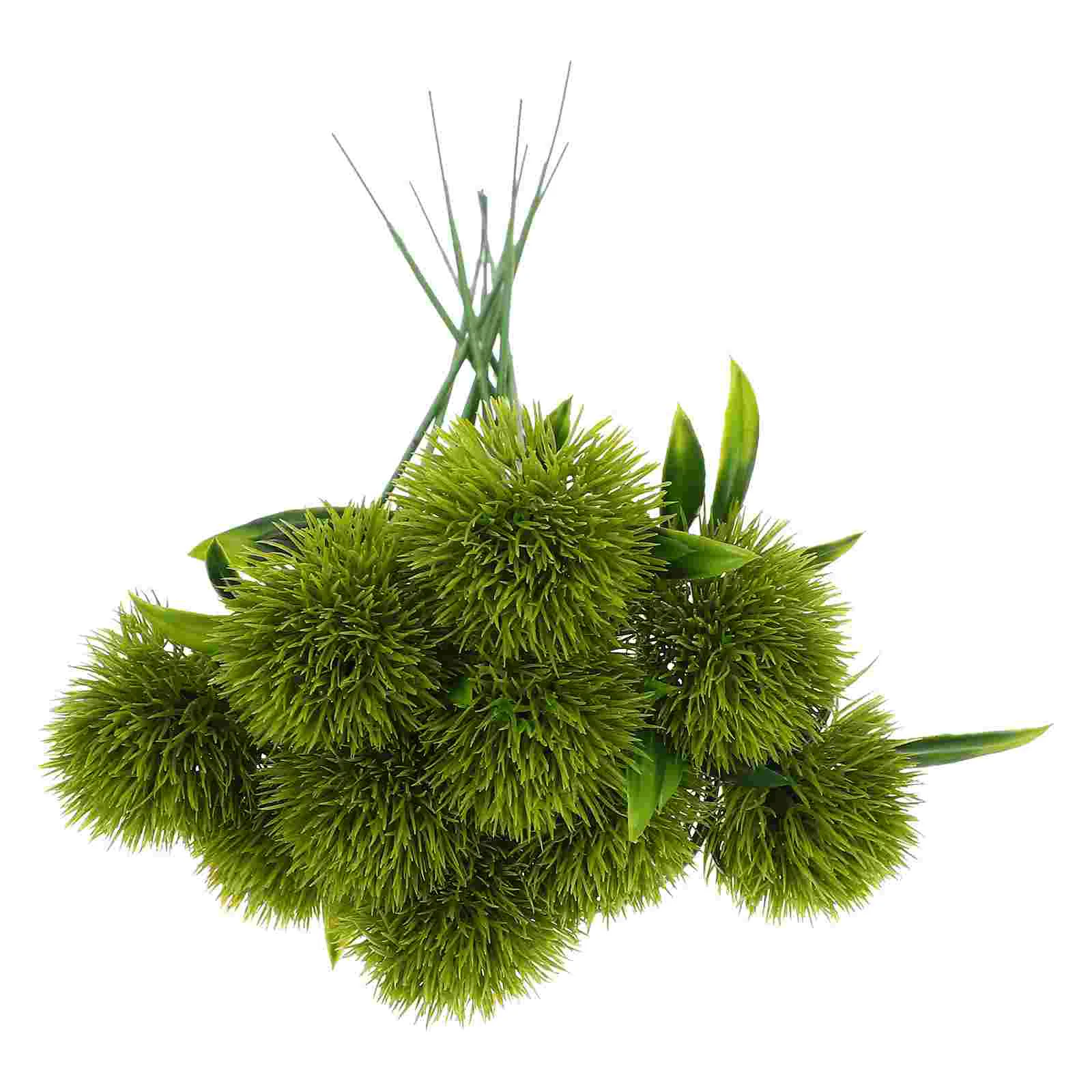 

10Pcs Fake Dandelion Plastic Flowers Faux Dandelion Home Decorative Artificial Flowers Plants