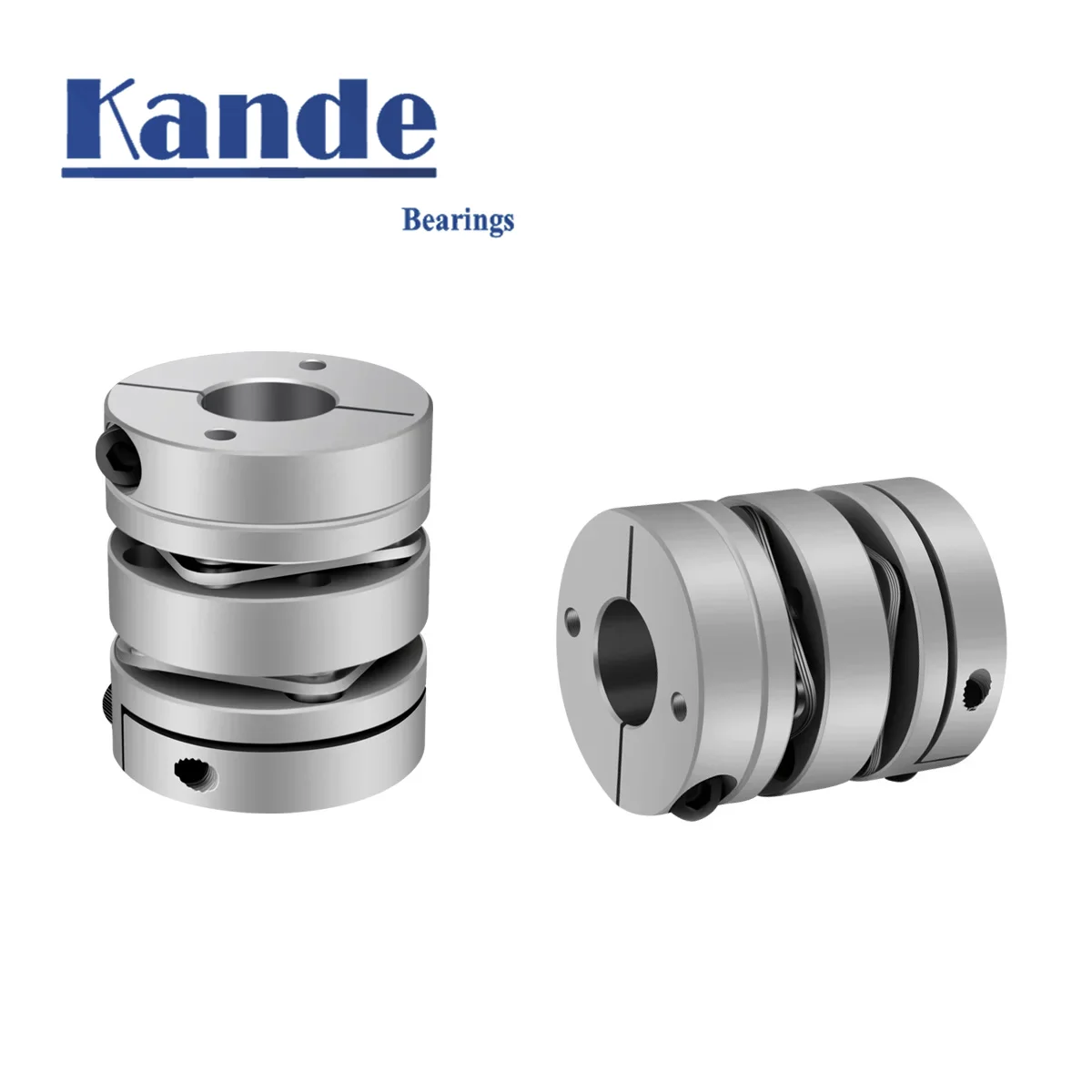 Aluminum alloy D82L98 double diaphragm coupling elastic connector D82mm L98mm ball screw step servo motor encoder computer