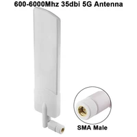 5g antenna 600 6000mhz 35dbi omni 5g lte sma male 3g 4g gsm full frequency directional booster amplifier modem high gain antenne