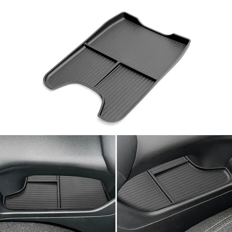 

Для Honda HRV HR-V ZR-V ZRV 2023 2024, автомобильные аксессуары, нижний лоток для хранения центральной консоли, органайзер из ТПЭ, чехол для хранения, черный