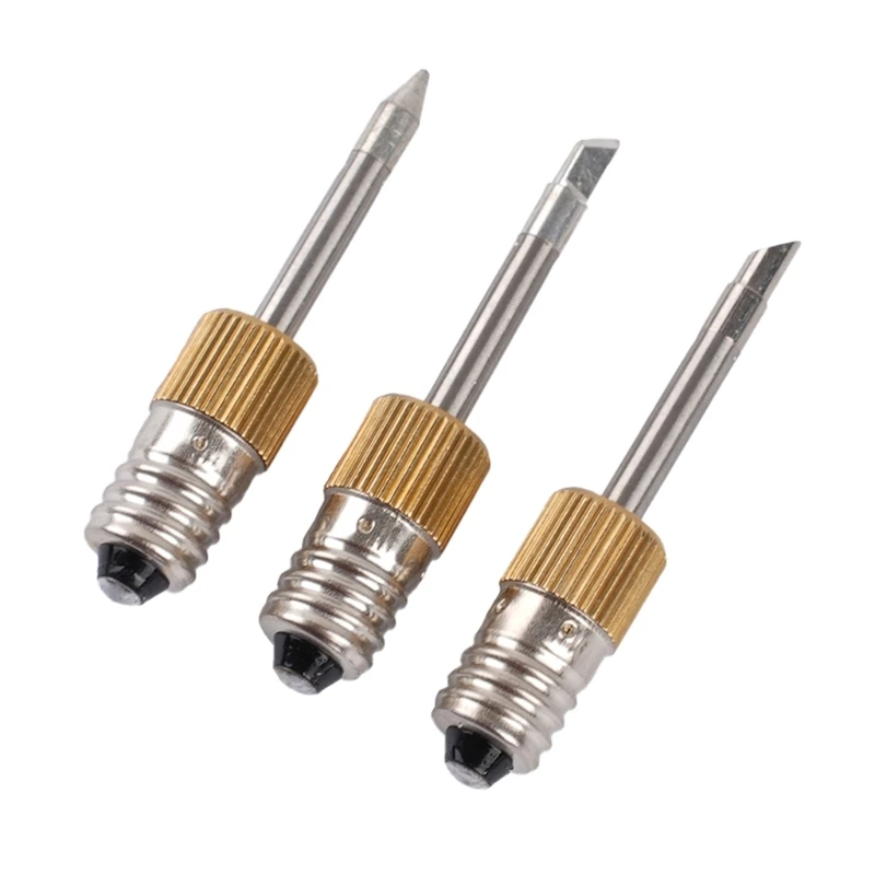 

Soldering Tips USB Soldering Iron Head Replacement Soldering Iron Tips Welding Head For E10 Interfaces Welding Rework