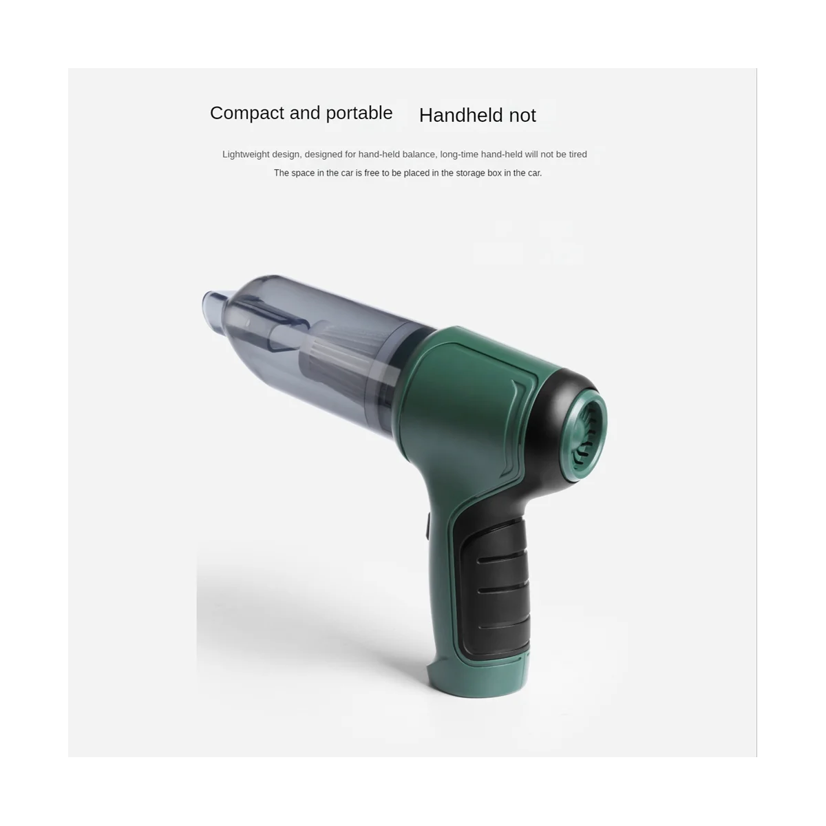 

120W 9000Pa Super Powerful Wireless Blow and Suck Dual-Purpose Handheld Household Portable Car Keyboard Vacuum Cleaner-B