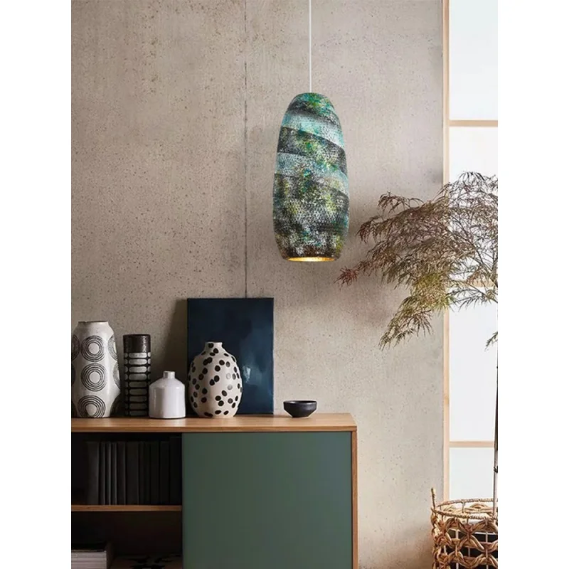 

New Handmade Finished Personality Vintage American Country France Nordic Kitchen Living Room Island Pendant Lamp Chandelier