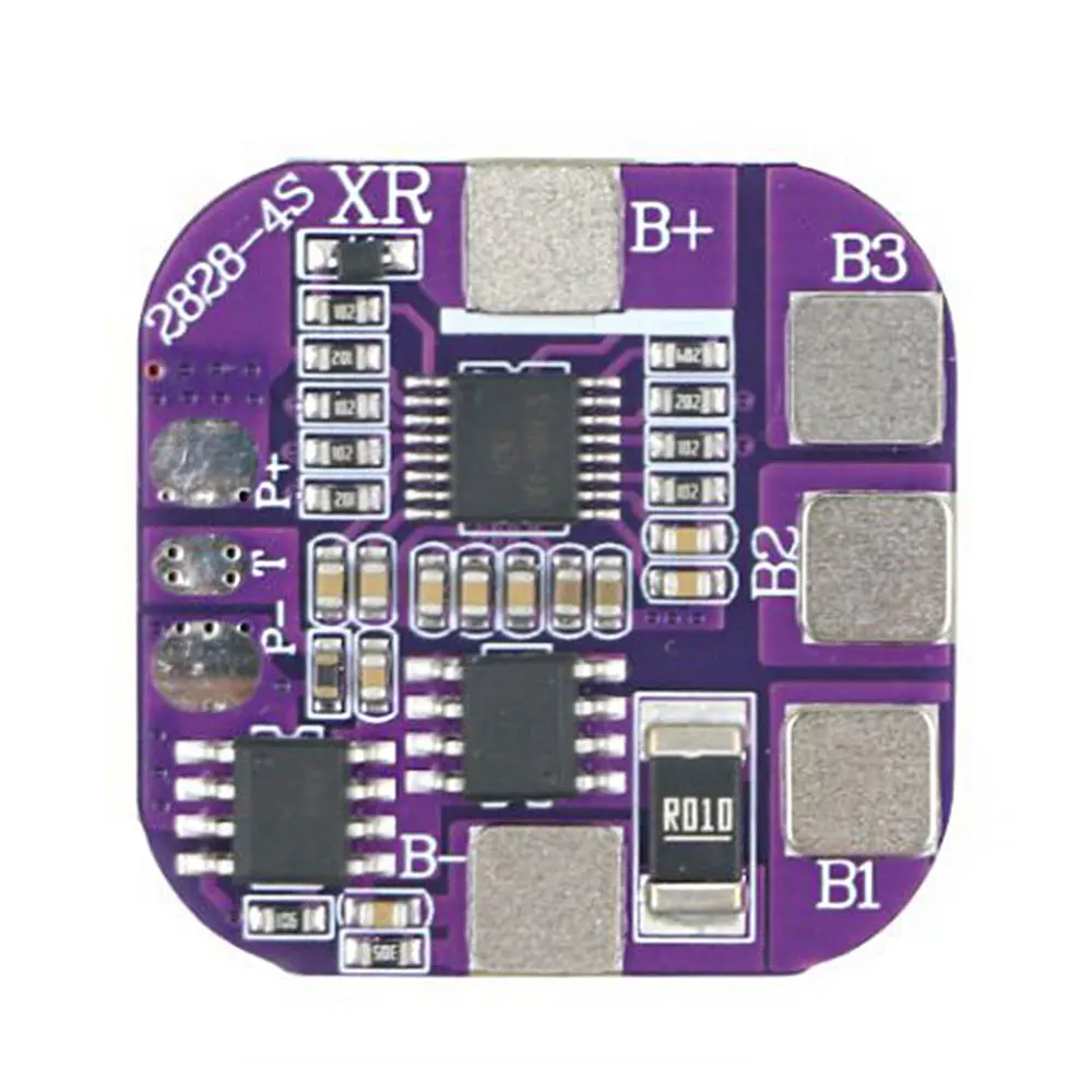 

4S 14,8 В 5A 14500 литиевая батарея выделенная плата для зарядки BMS общий порт перезарядка/переразряд/защита от короткого замыкания