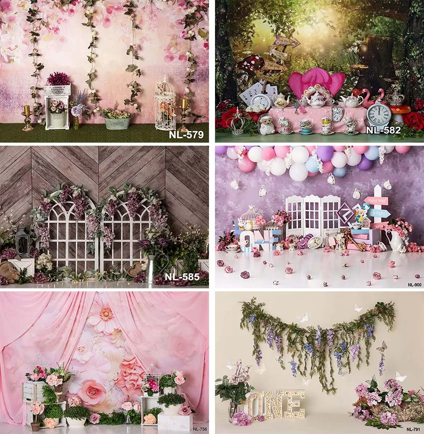 Сказочная принцесса один день рождения торт разбивать фон Алиса Страна Чудес