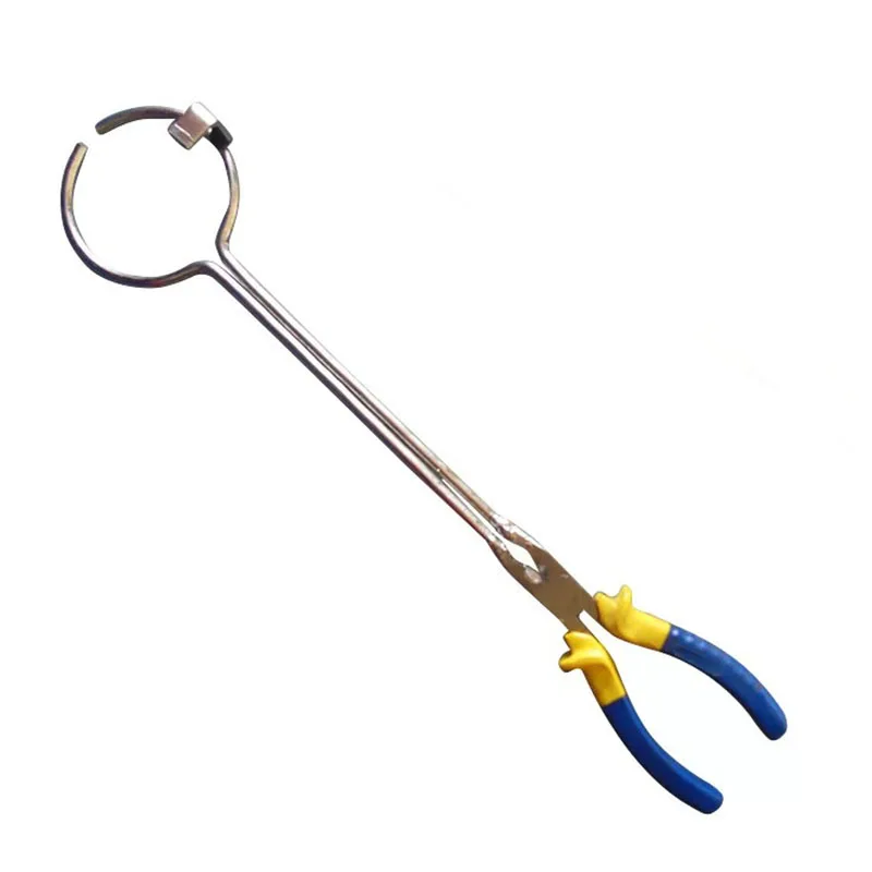 Лабораторный зажим для стакана графитовая печь тигель плоскогубцы плавки золота