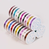 10 rolls mixed colors 0 3mm 0 4mm 0 5mm iron metal wire similar copper wires for jewelry making diy crafts