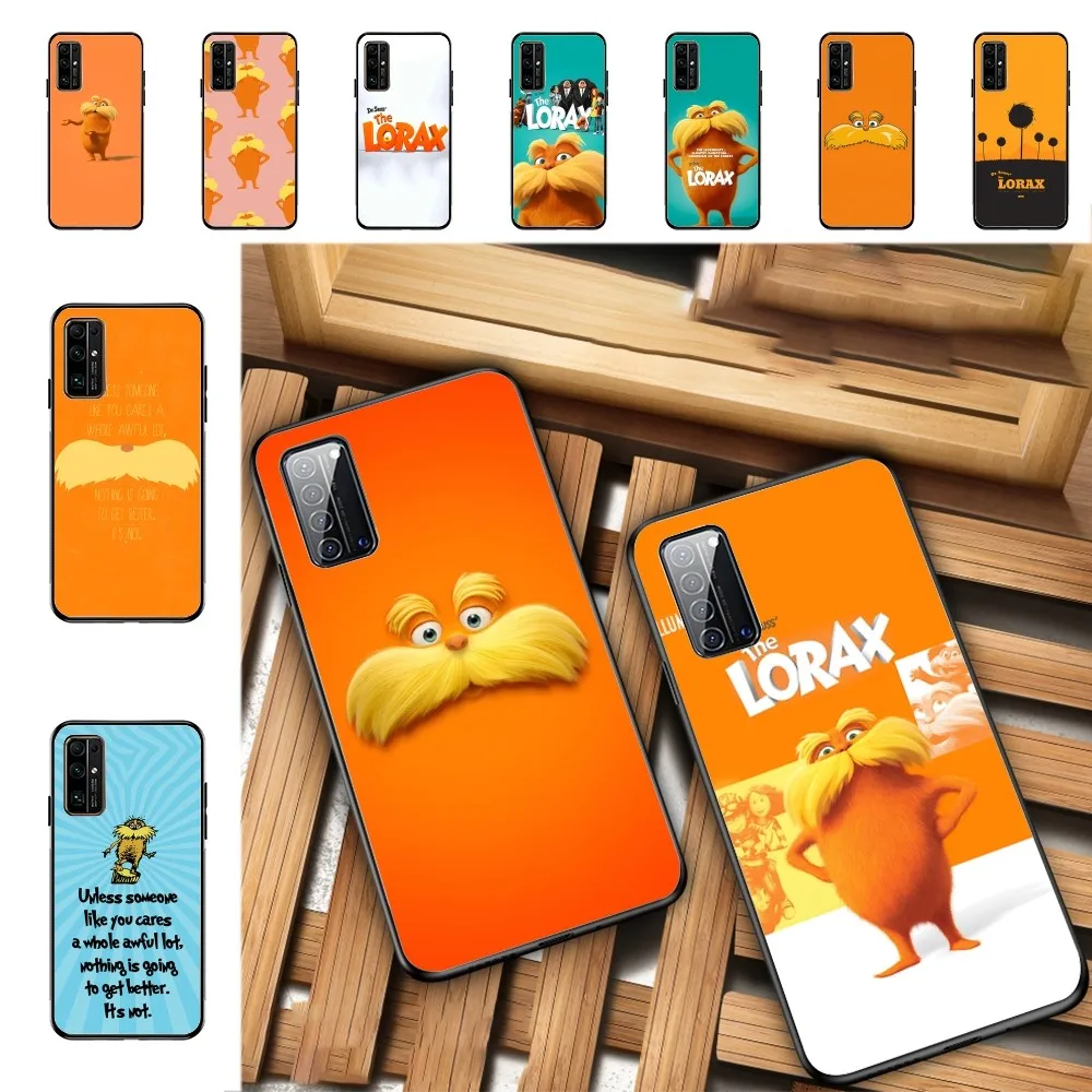 Cartoon T-The L-Lorax Phone Case For Huawei Honor 10 Lite 9 20 7A 9X 30 50 60 70 Pro Plus Soft Silicone Cover
