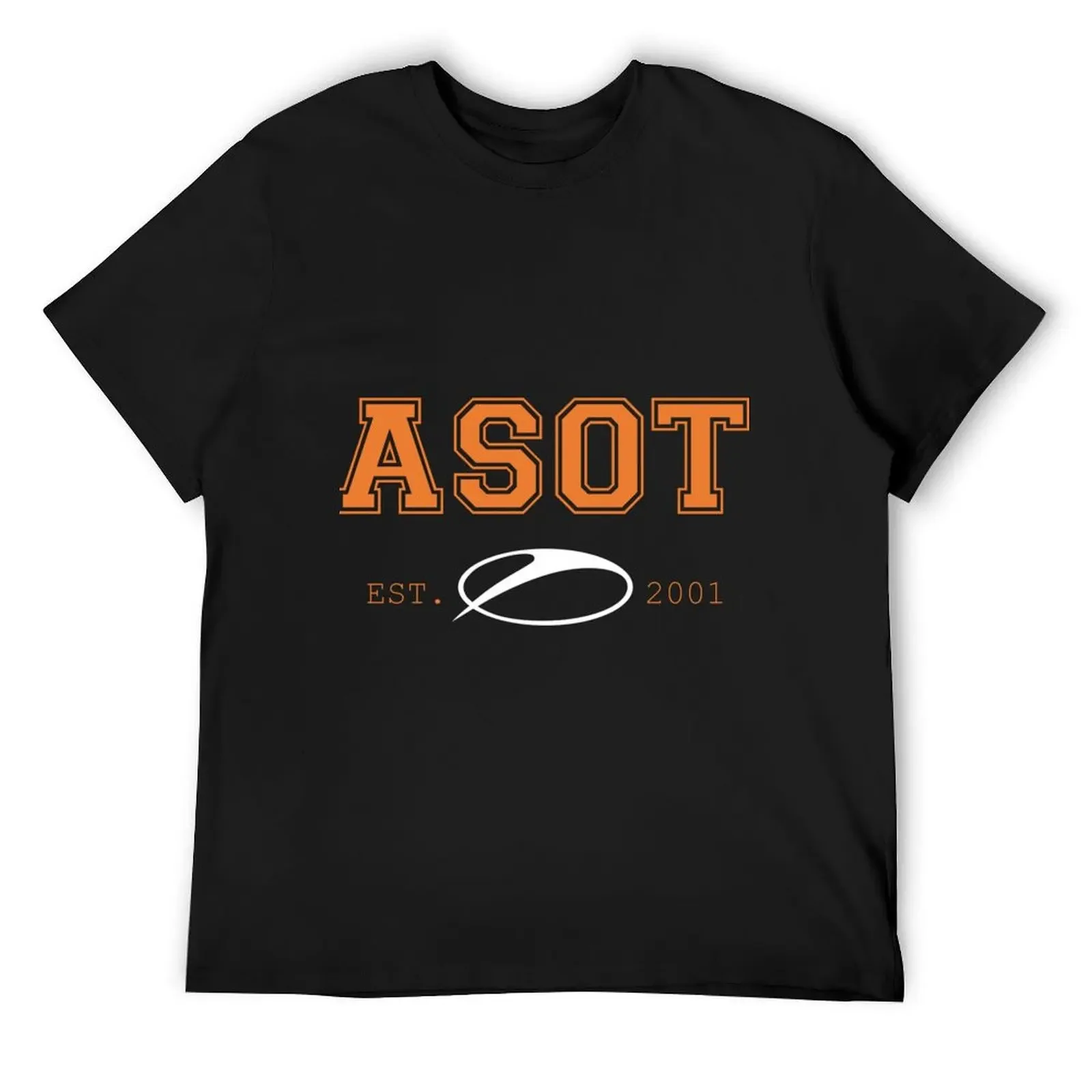 Классическая футболка с логотипом ASOT Varsity винтажная рубашка в стиле аниме