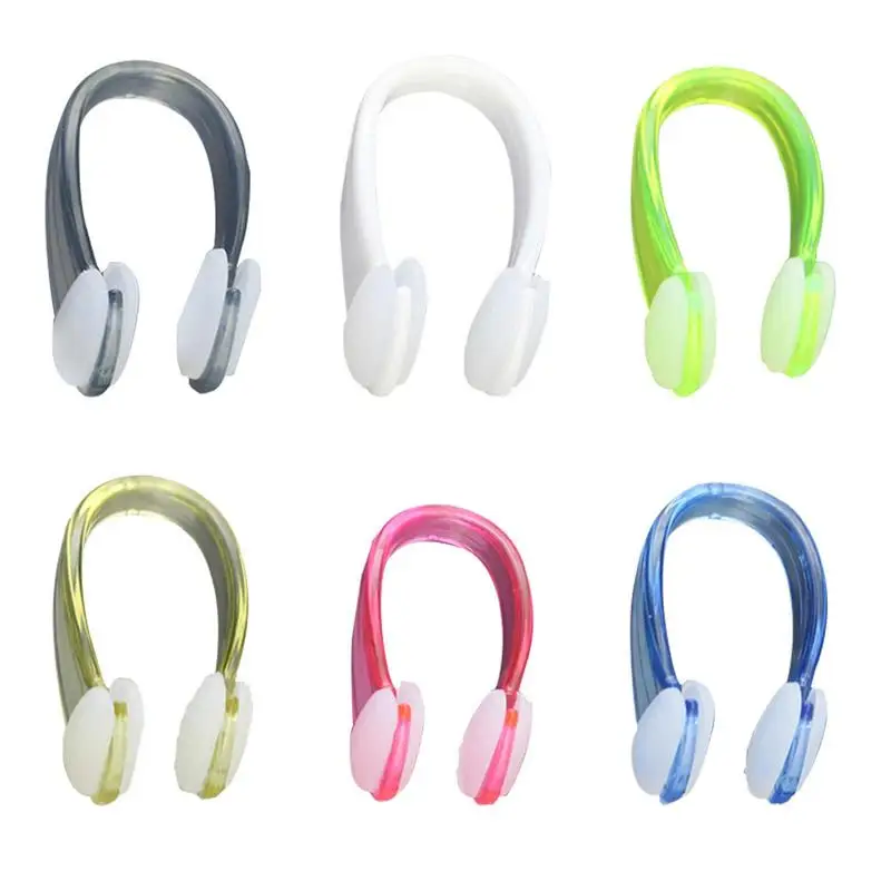 

1 шт., мягкий силиконовый зажим для носа