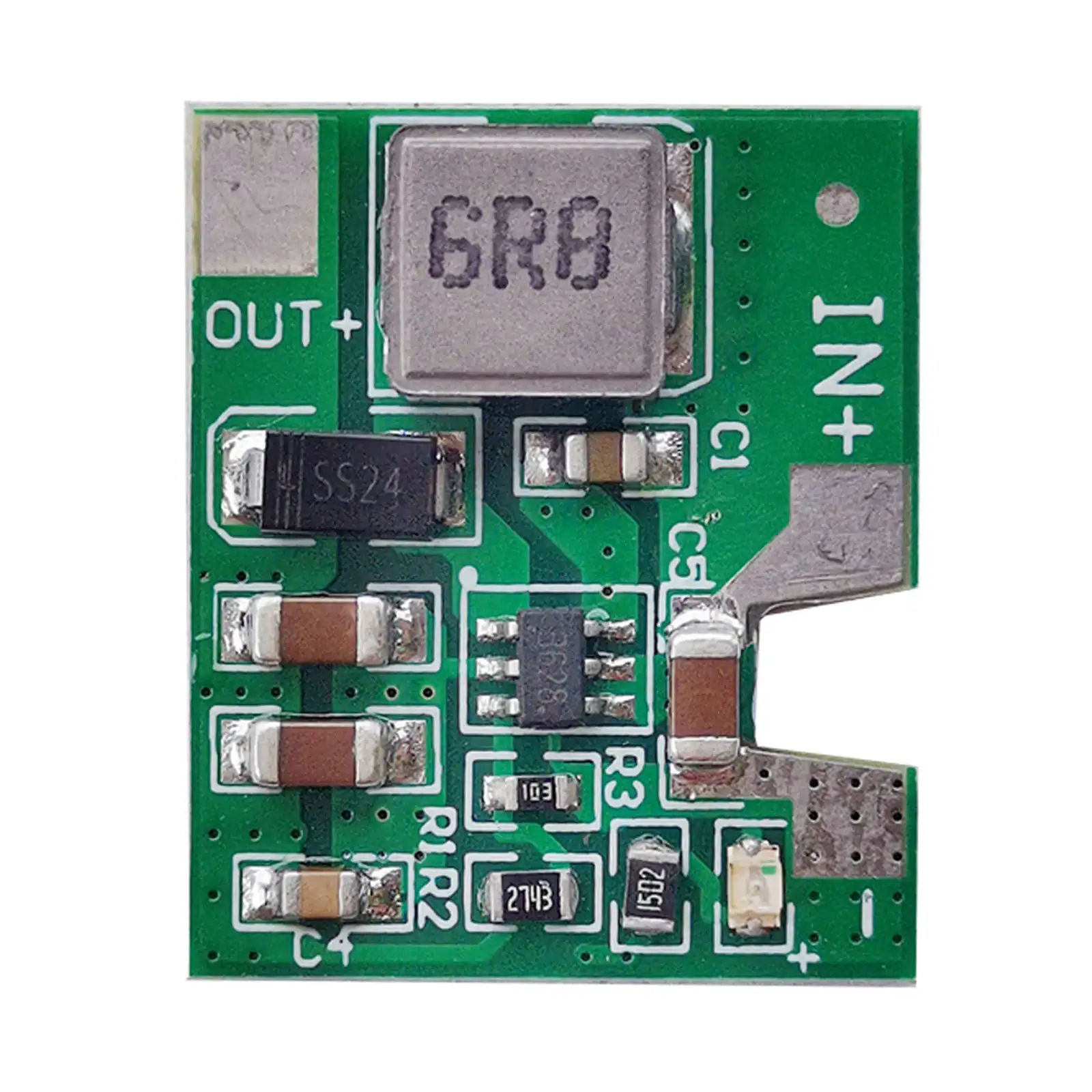 

1Pcs New Power Booster Board for A6 T2 T3 + 16V 17V 18V DC3.7V-15V
