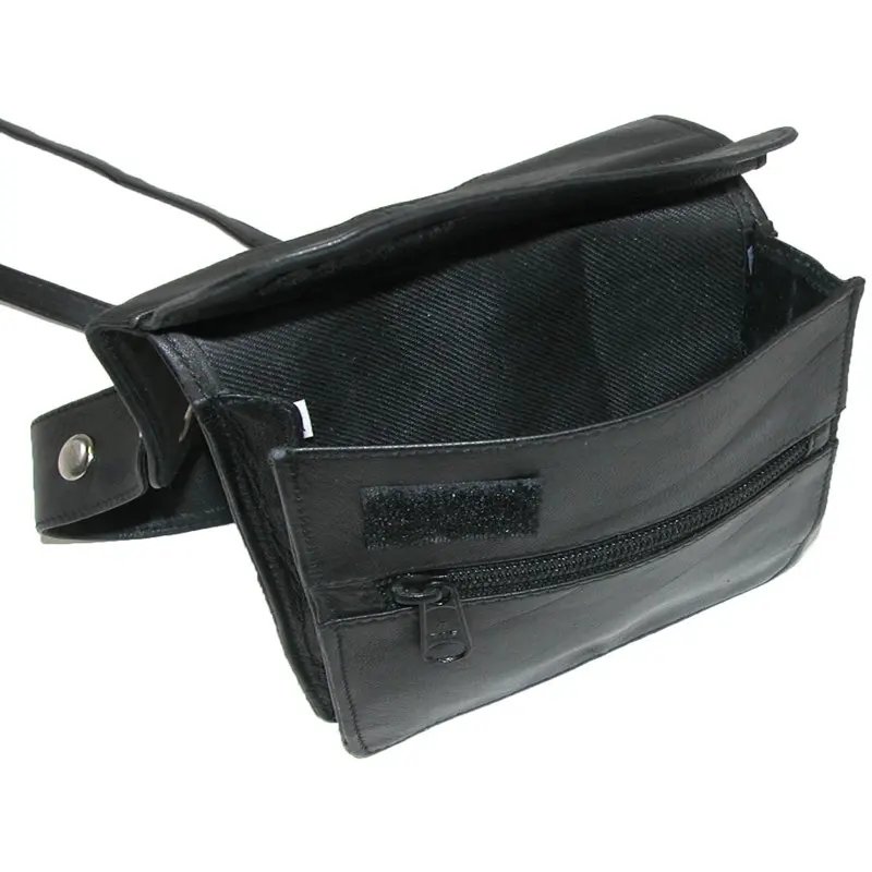Unisex  Travel Shoulder Wallet, Size  one size Black