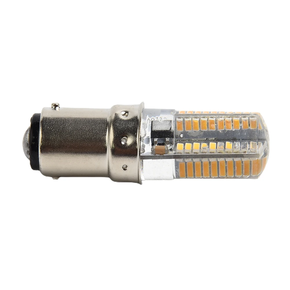 

Halogen Lamp Silicone Corn Bulb Small Bayonet Cap Warm White 64-Leds BA15D LED Bulbs Lamps Sewing Machine Bulb