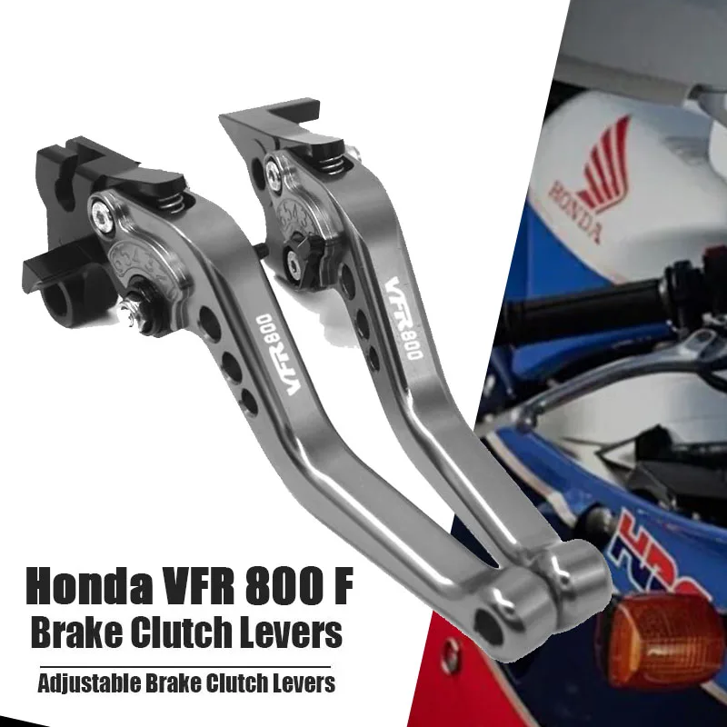 

Топовый бренд, короткий рычаг для Honda VFR 800 F VFR800 VFR800F 2002-2017 2016 2015 2014 2013 2012 мотоциклетные рычаги тормозной муфты с ЧПУ