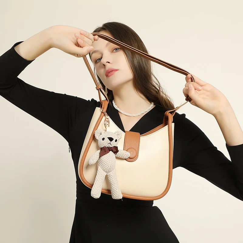 

Autumn and winter bags new fashion high-end underarm bag women's leather women's bag messenger bag shoulder bag