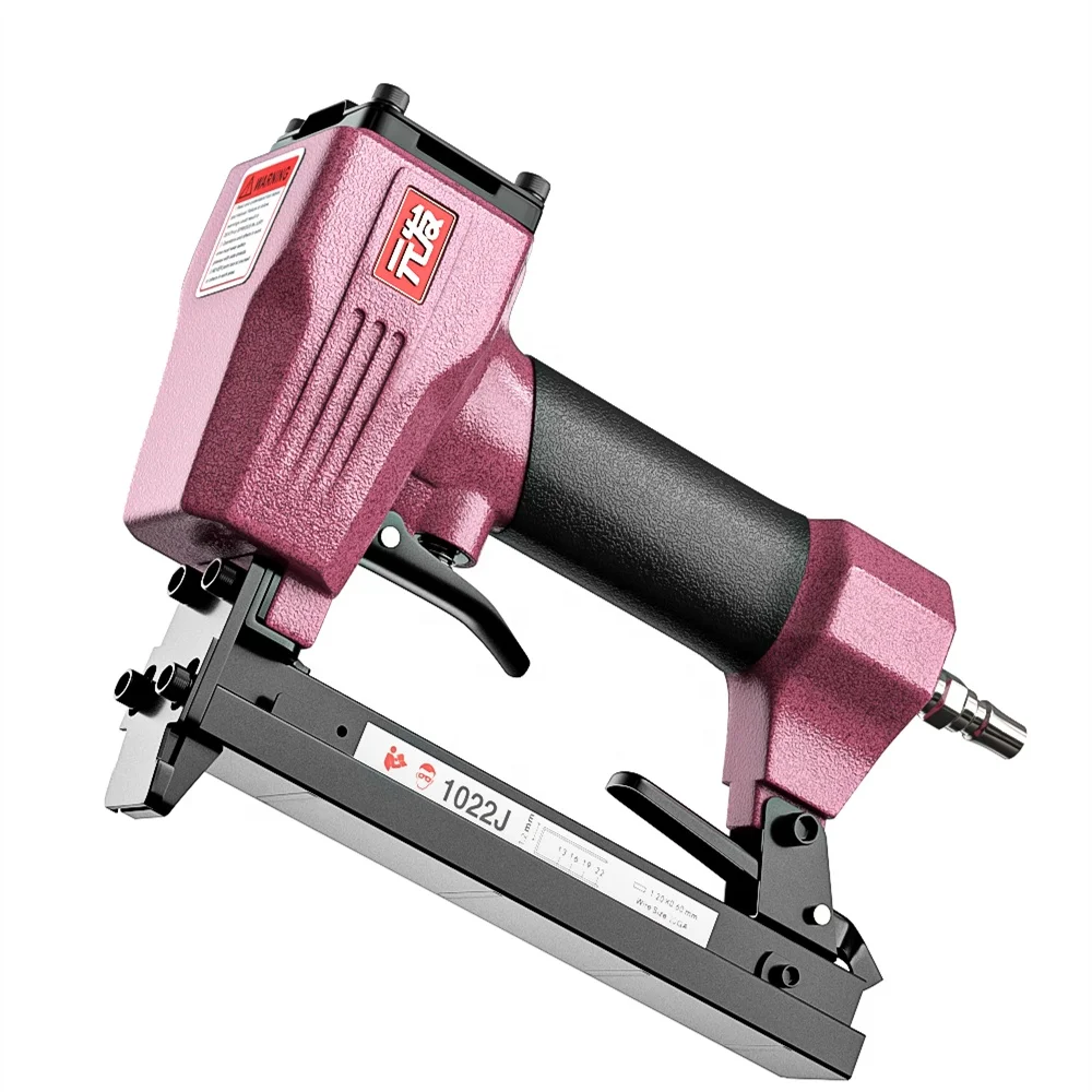 

Пневматический степлер Yanfa 1022J для работ по дереву, мебельная гвоздь длиной 10-22 мм, калибр 18, пневматический степлер для обрамления гвоздей, ...