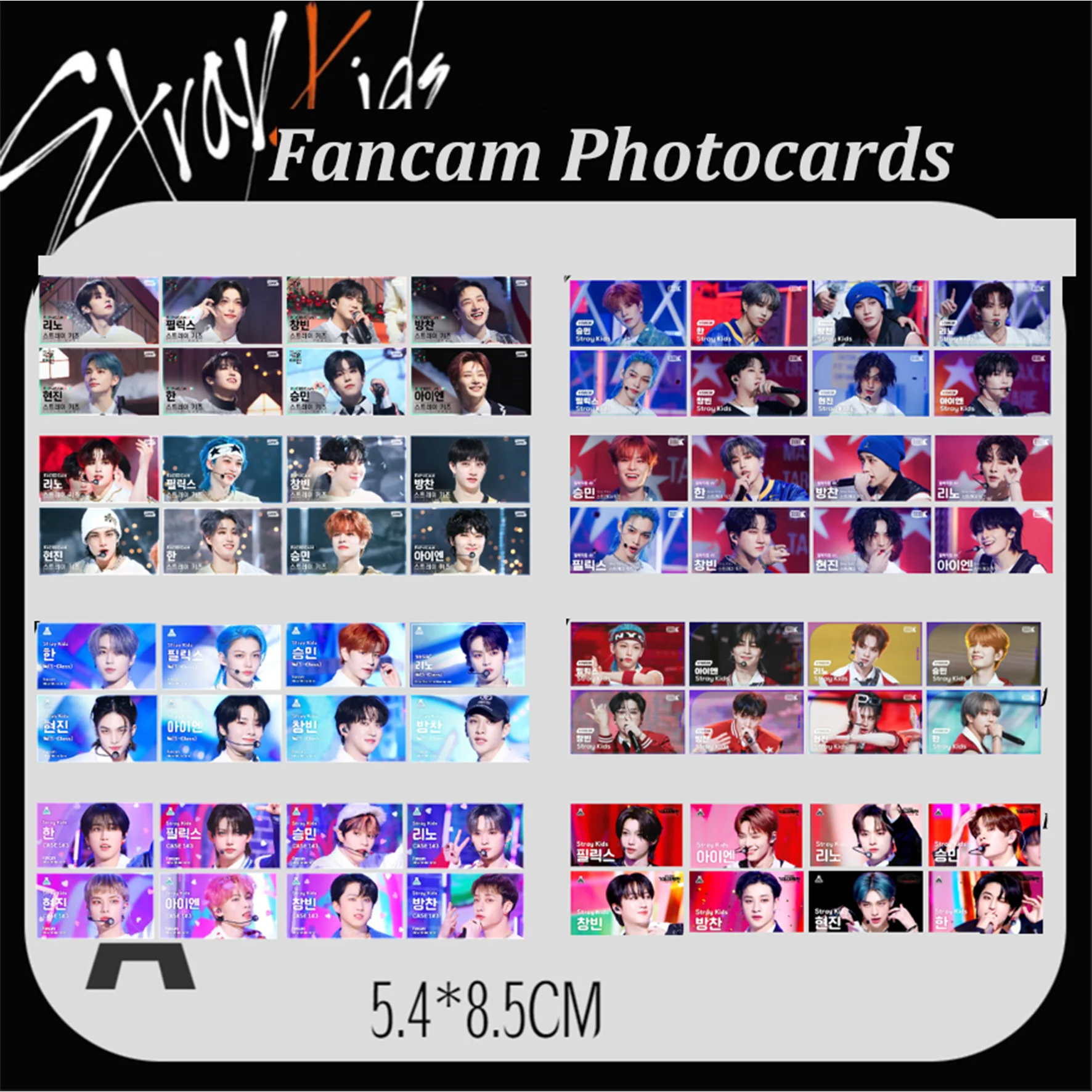 KPOP бродячие Детские 5-звездочные альбомы с обложкой для прямых снимков фотооткрытки из материала «мансианская звезда» Fancam LOMO карты «STAY HyunJin Felix» подарок поклонникам